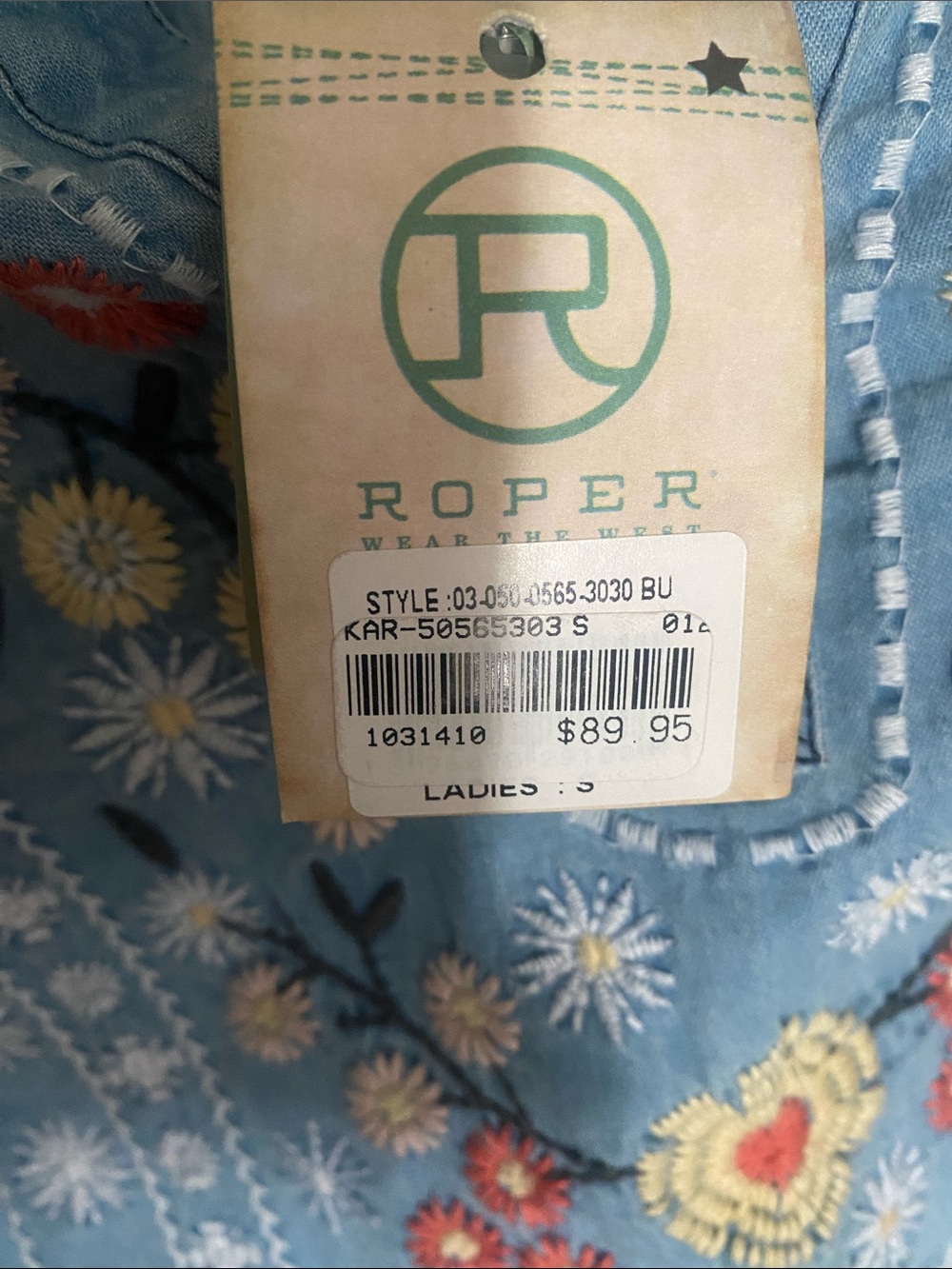 NWT Roper blouse - Picture 12 of 12